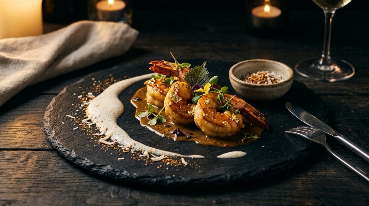 Coastal Tiger Prawn Delicacy